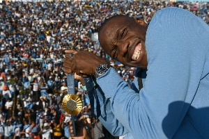 Botswana celebrates historic Olympic victory as Tebogo returns home