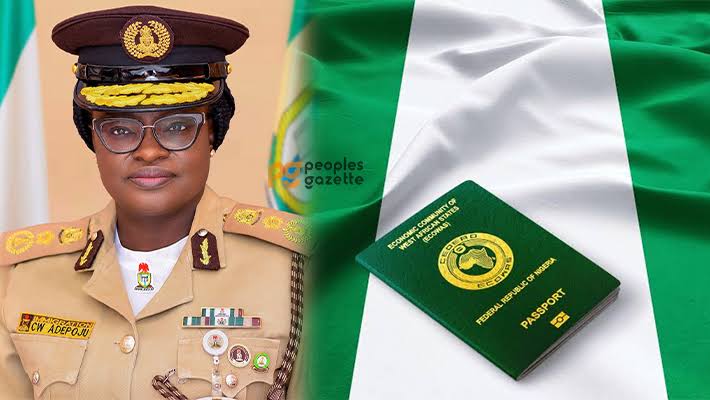 Passport Destruction Video, a Staged Skit  